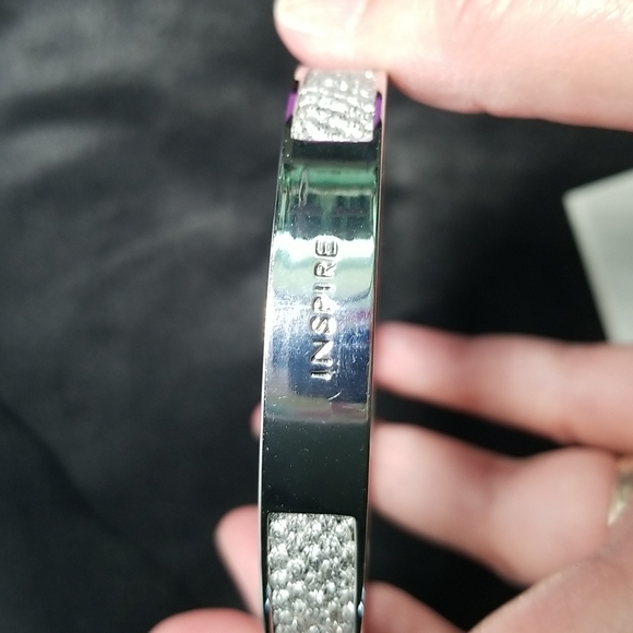 Kate Spade Bangle Bracelet By Masoro Rwanda Women Hand In Hand "Inspire" - Picture 4 of 7